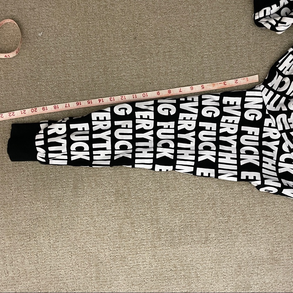Fuxk Everything Sweatshirt Size XXL - Picture 7 of 7